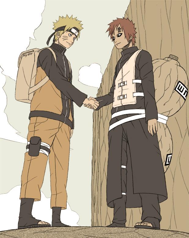 The bond was formed, Naruto and Gaara